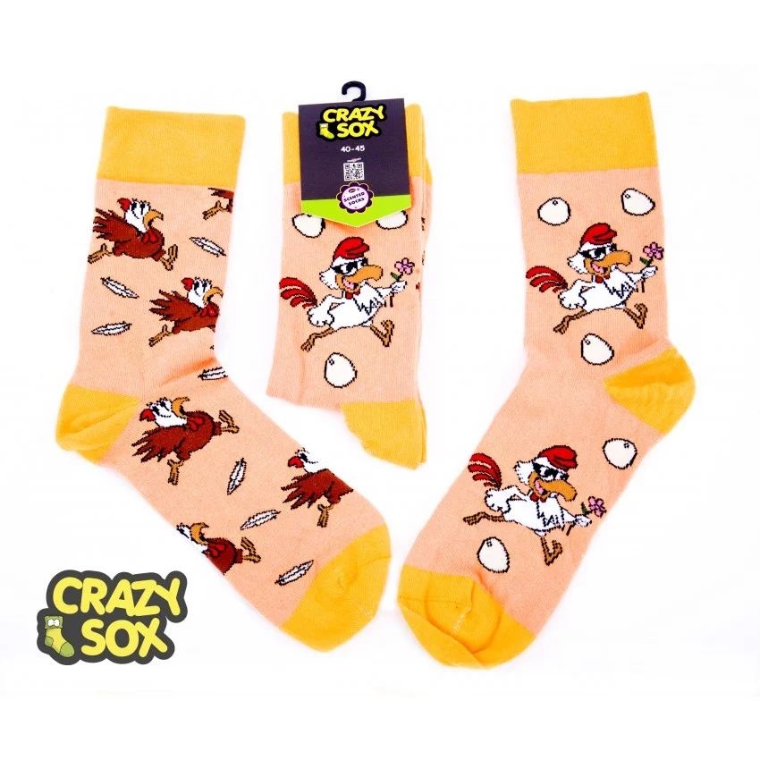 Чорапи Crazy Sox Петел 40-45 чифт