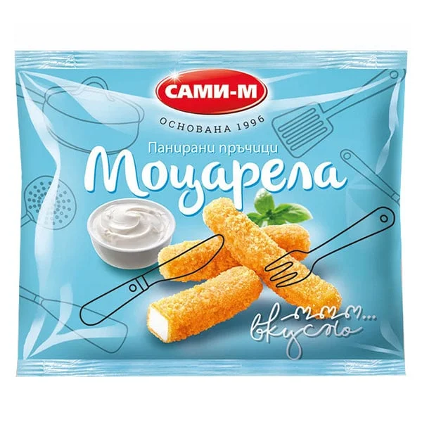 Панирани пръчици моцарела 0,250 Сами М