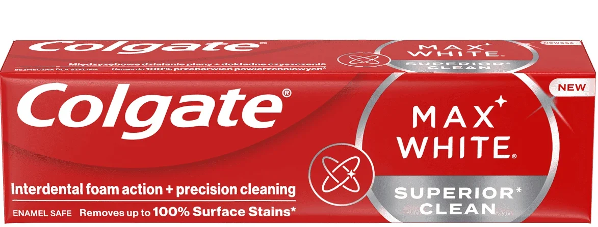 Паста за зъби Колгейт Max White Superior Clean 0,075