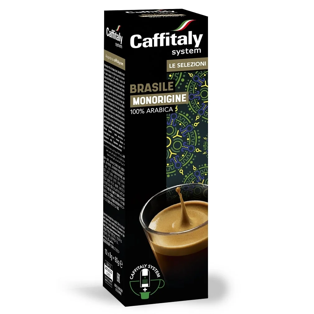 Кафе Caffitaly капсули 10 бр. Brasile Monorigine
