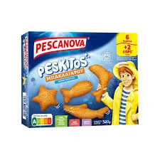 Замрaзени хапки Хек Peskitos 0,320 Pescanova