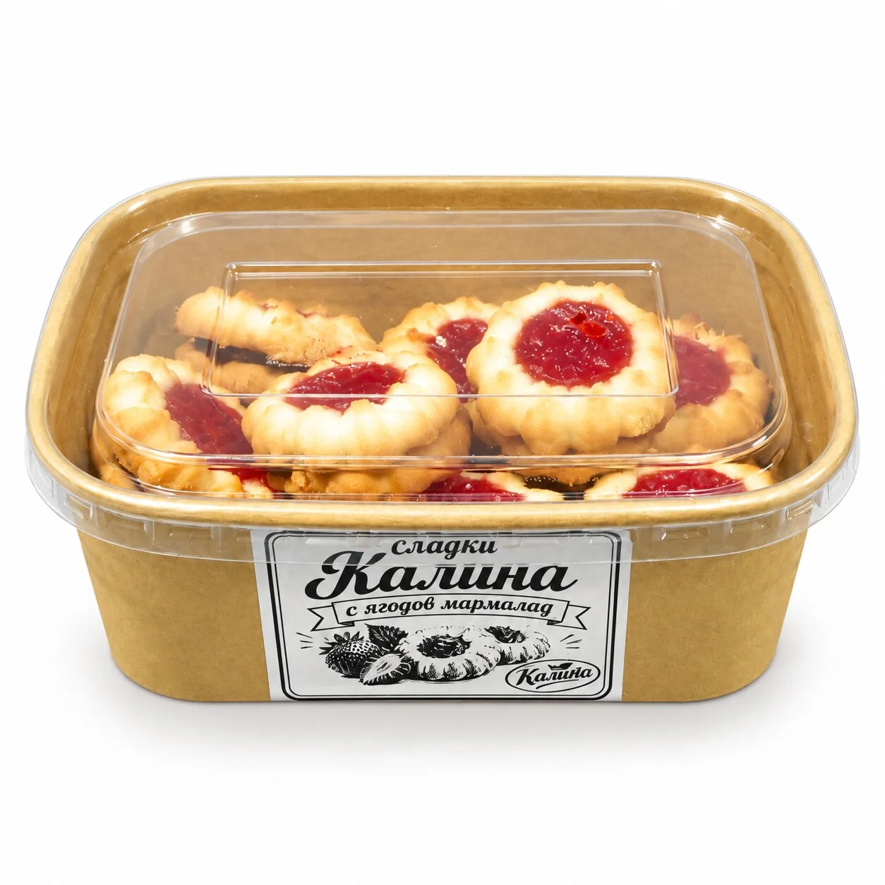 Сладки Калина с ягодов мармалад 0,200 Каливо