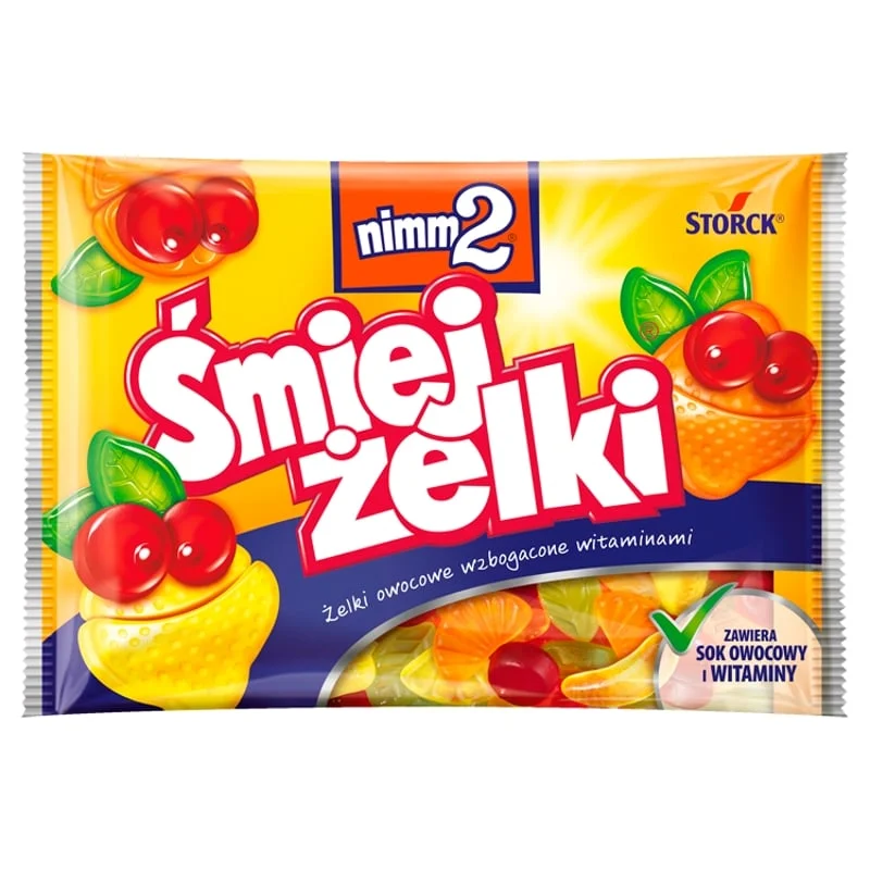 Желирани бонбони Плодове 0,100 Smilegummy