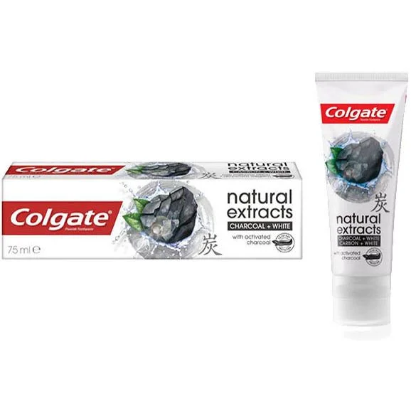 Паста за зъби  Колгейт Natiral Extracts charcoal white 0.075