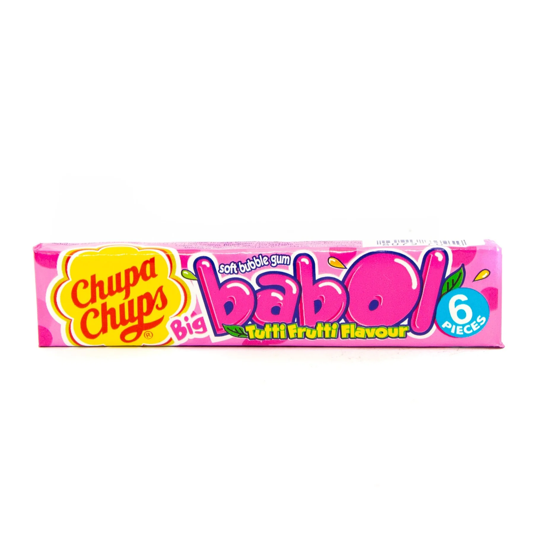Chupa Chups Дъвки Биг бабъл 6 бр.Плодове