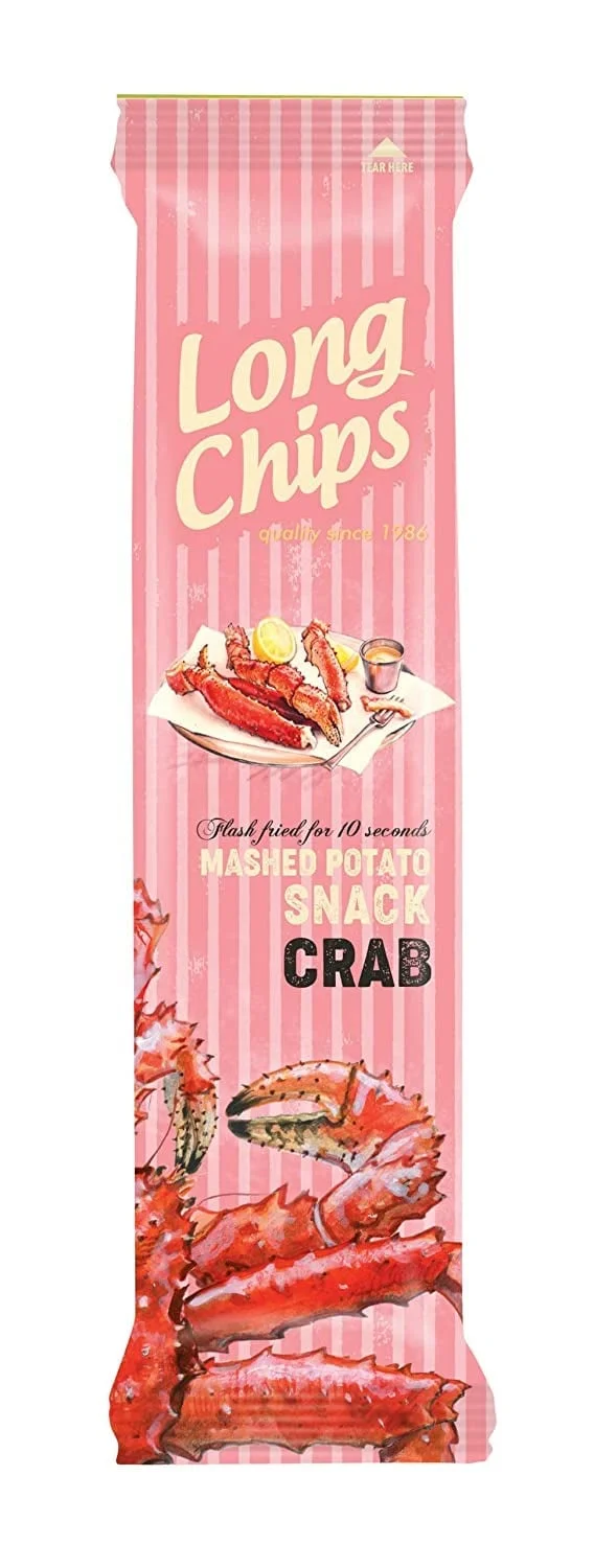 Картофен чипс с вкус на рак 0.75 Long Chips