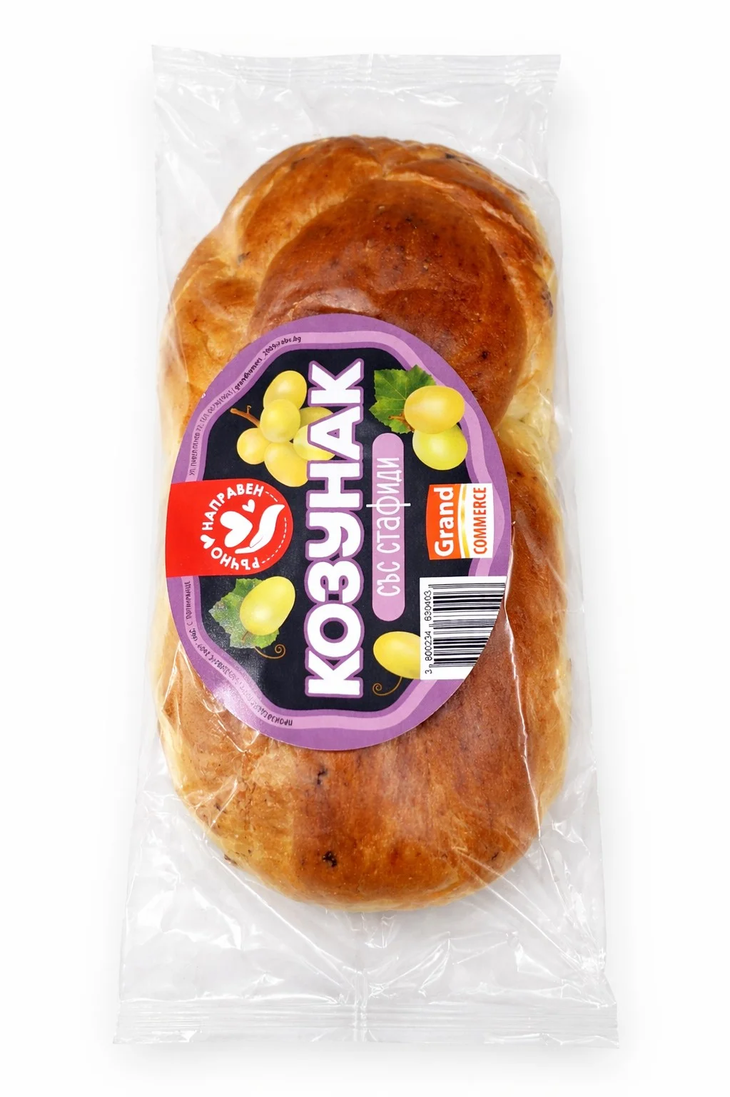Козунак със стафиди 0,400 Grand Commerce