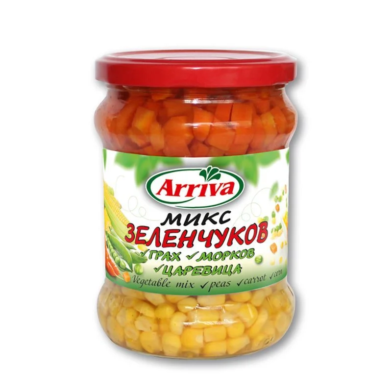 Зеленчуков микс грах,морков,царевица 0.470 Arriva