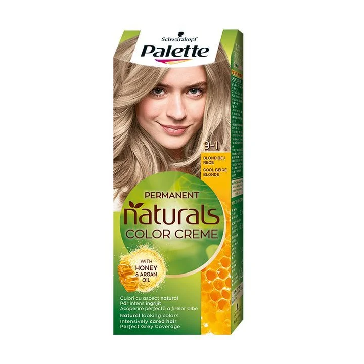 Боя за коса Палет Permanent Natural 9 - 1