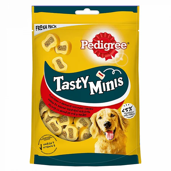 Педигри Tasty Minis дъвчащи парченца 0.155