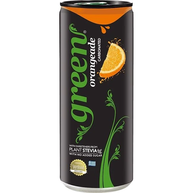 Газирана напитка Green Orange 0,330 КЕН