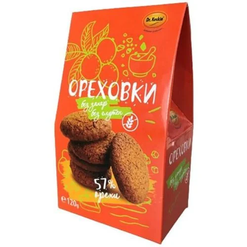 Ореховки без глутен без захар 0,100 Dr.Keskin