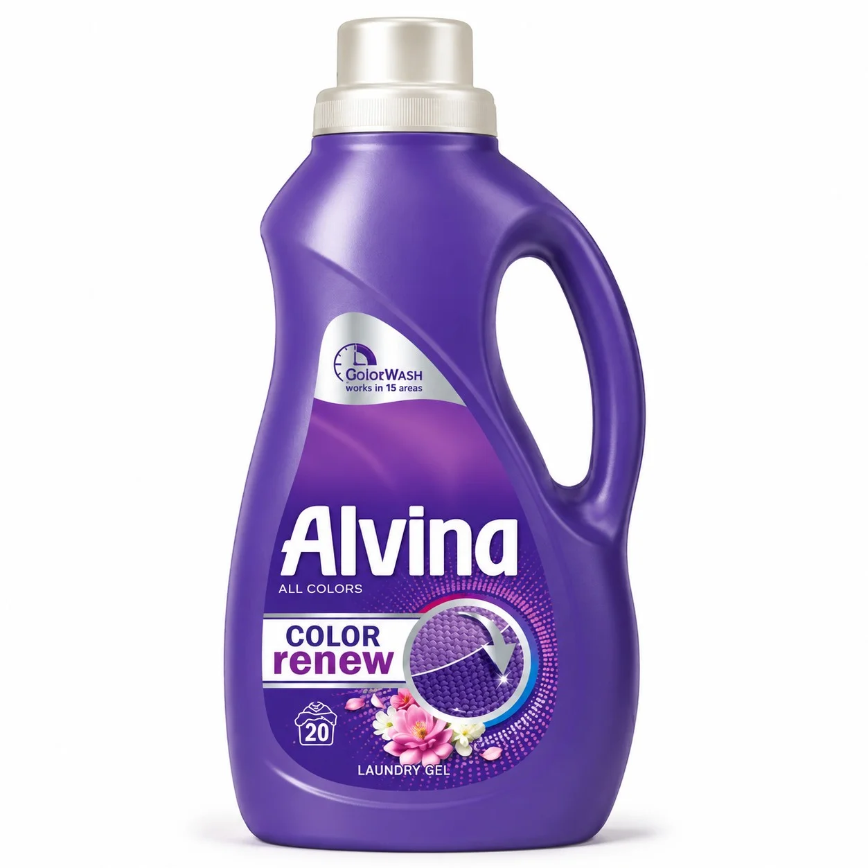 Течен перилен препарат Медикс 0,900 Alvina Color Renew лилав