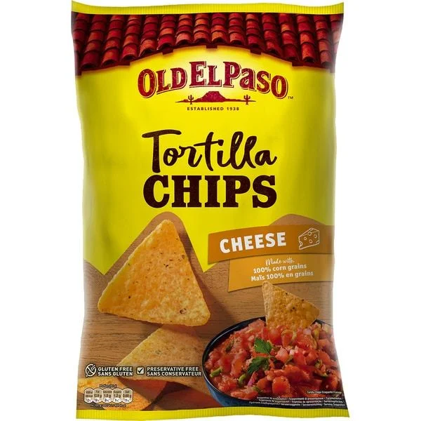 Тортила чипс със сирене 0,185 Old El Paso