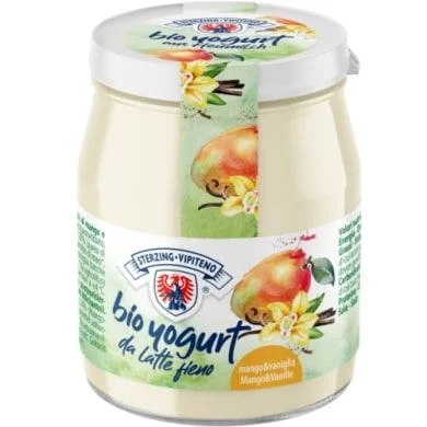 БИО Плодов йогурт манго ванилия 0,150 Sterzing Vipiteno
