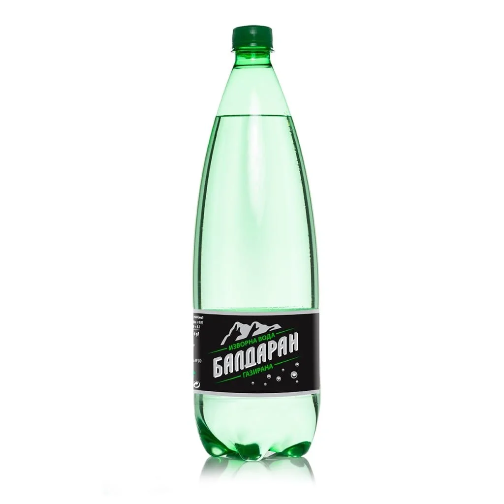 Газирана изворна вода Балдаран 1,5 л.