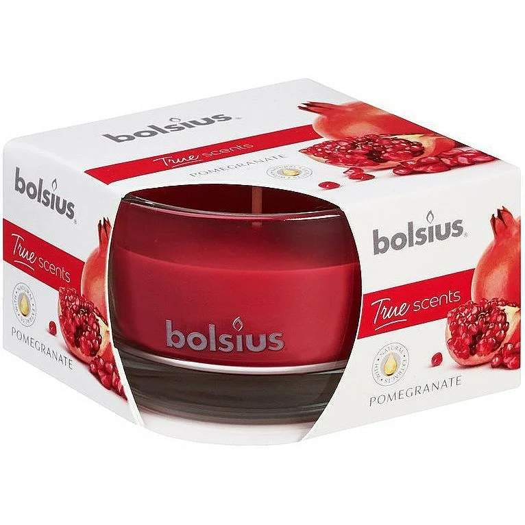 Bolsius свещ в чаша аромат Нар 50/80