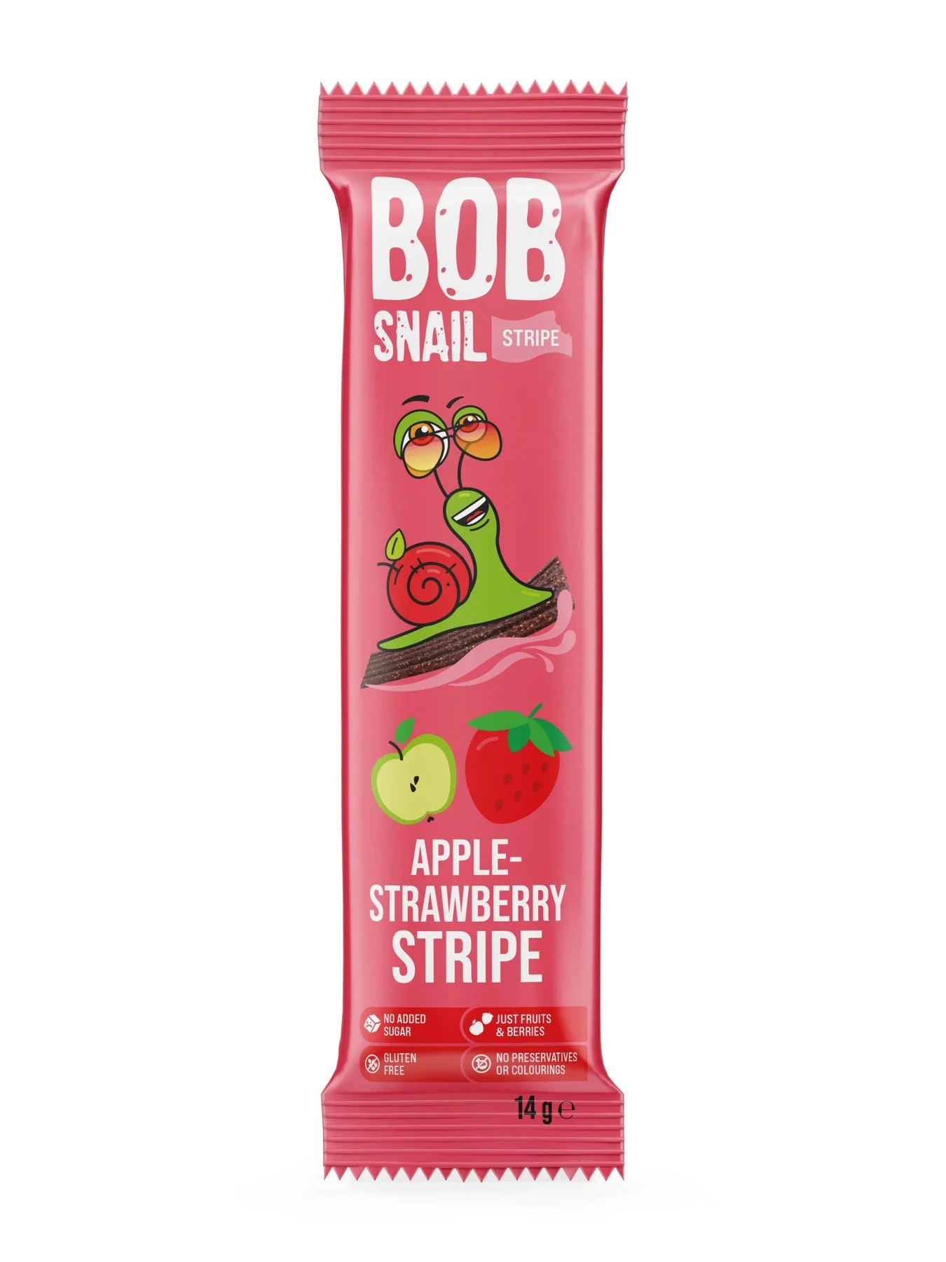 Плодов десерт BOB Snail 0,014 ябълка и ягода