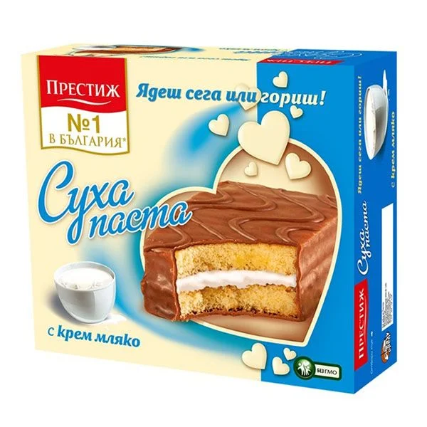 Сухи пасти Престиж мляко 0,300
