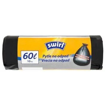Торба за смет 60 л. 10 бр. Swirl