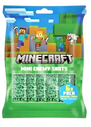 Бонбони дъвчащи Minecraft 0,090 ябълка