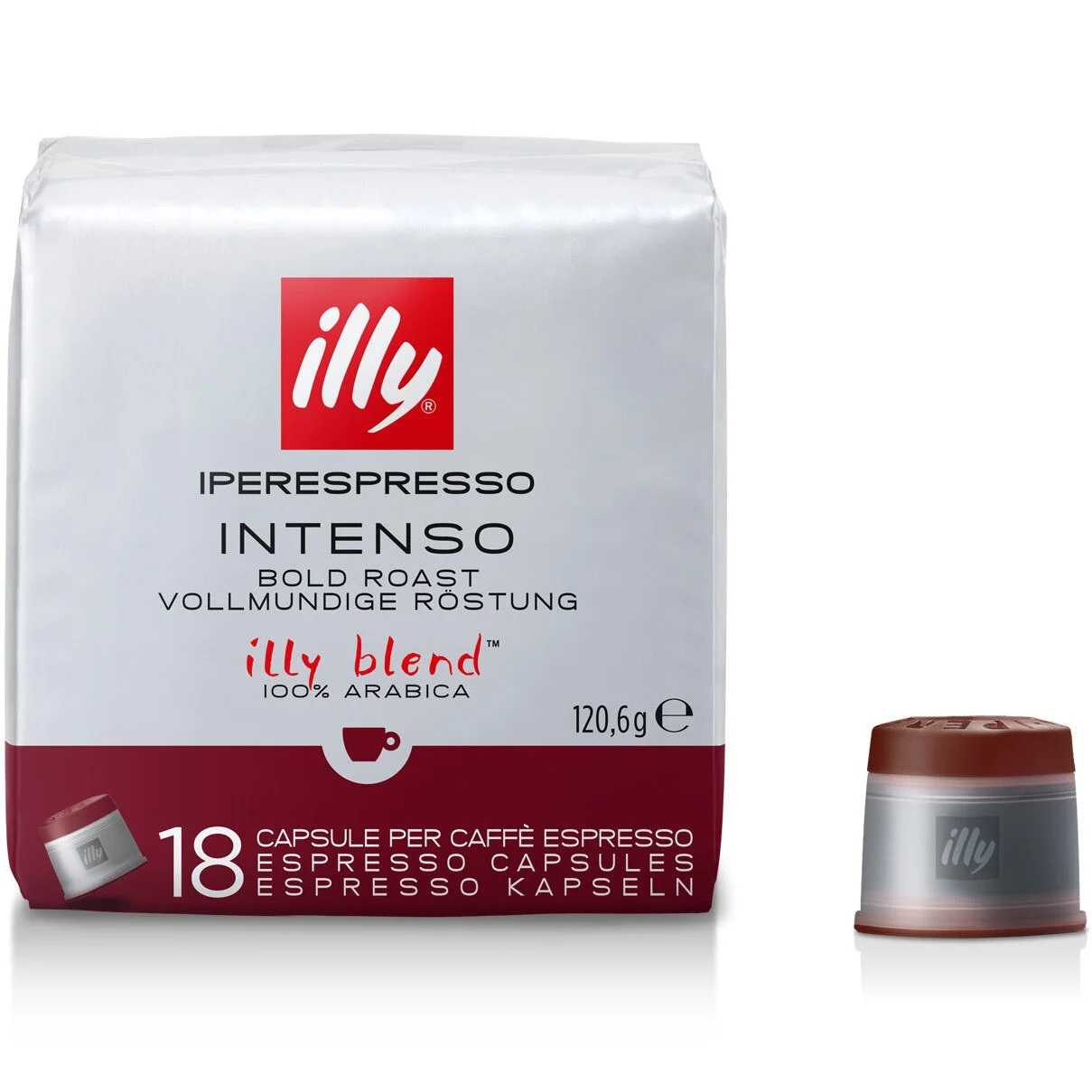 Кафе Illy капсула 18 бр. 120,6 гр. Intenso