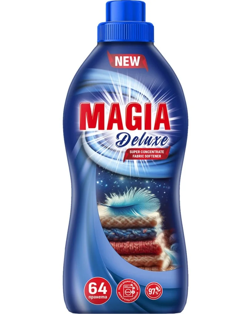 Омекотител Magia Deluxe 64 пранета 1,152 л.