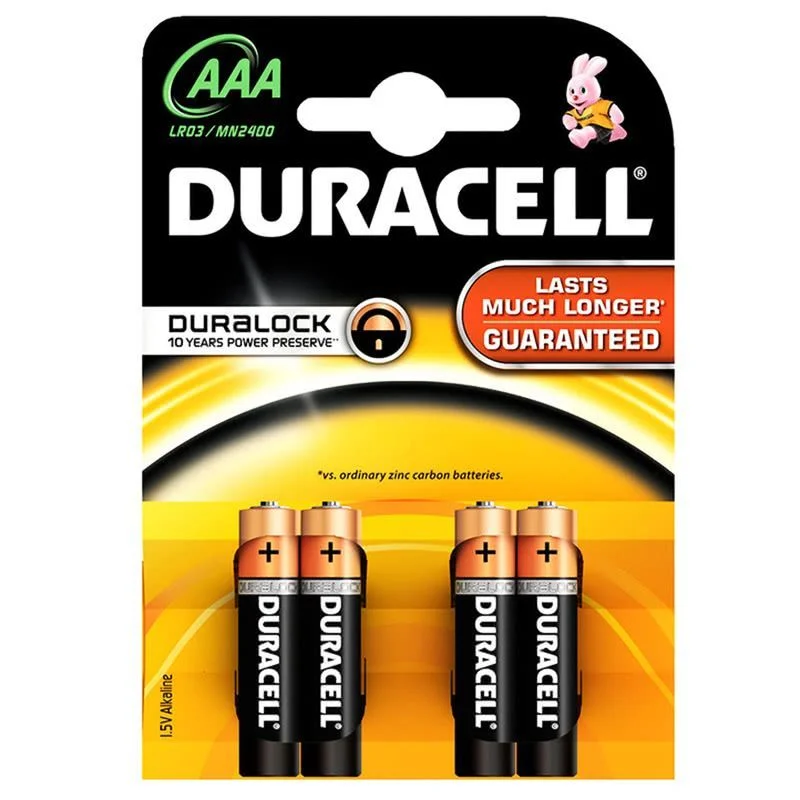 Батерии Дурасел ААА Basic MN2400 1.5 V 4 бр.