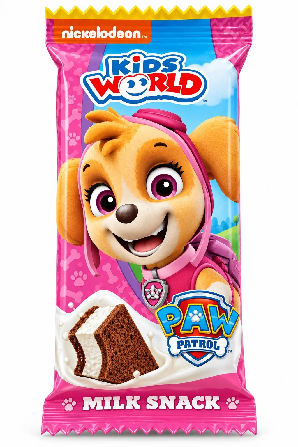 Какаов пандишпан с пълнеж 0,028 Kids World