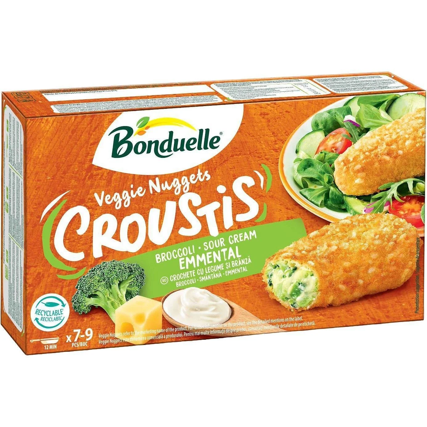 Крокети с броколи и сметана 0,300 Bonduelle