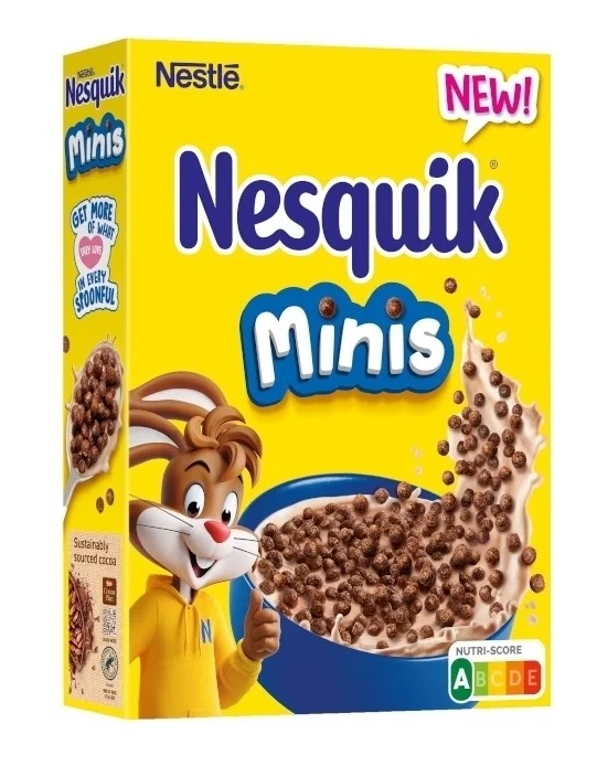 Нестле зърнена закуска Nesquik Minis 0,300