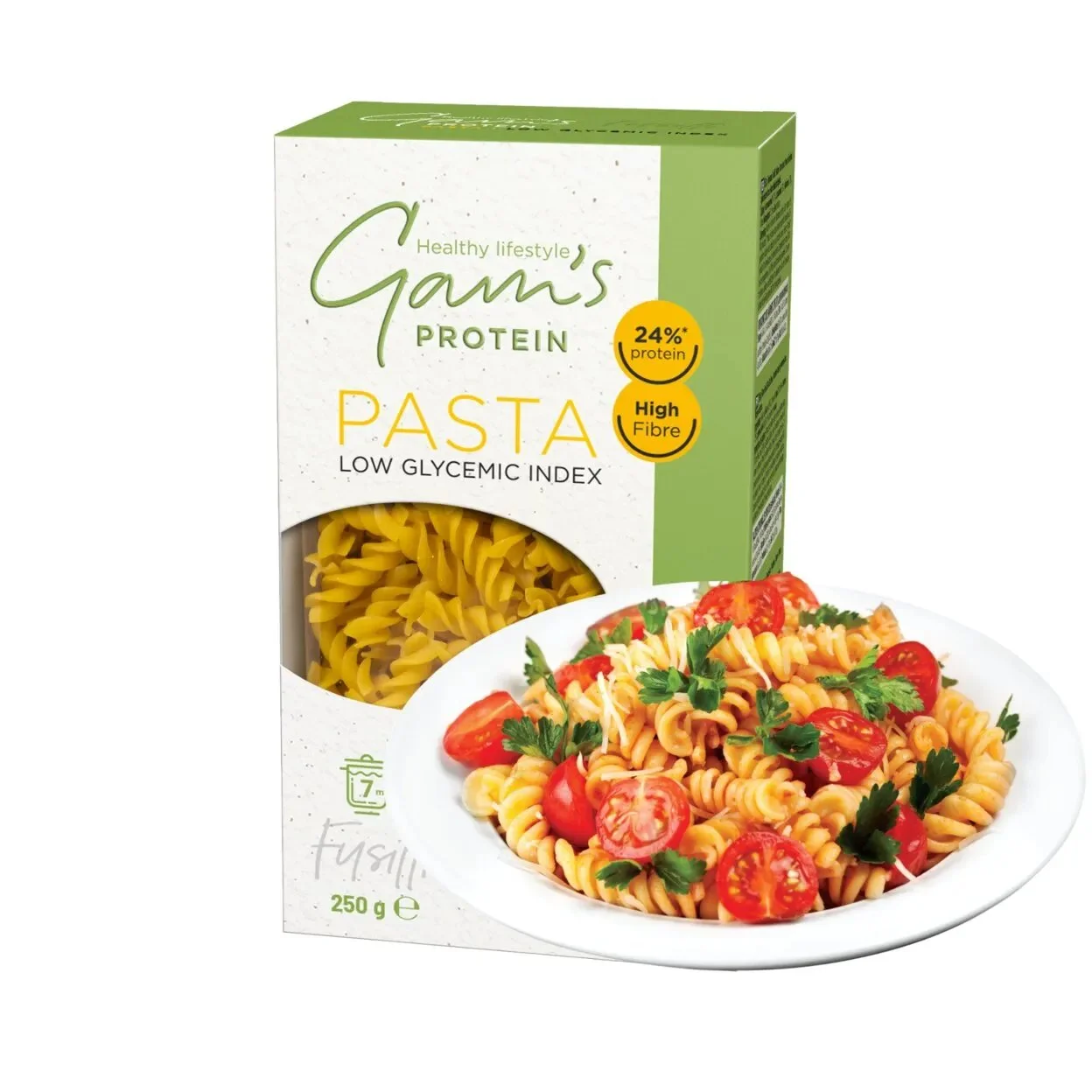 Протeинова паста Gam's Fusilli 0.250
