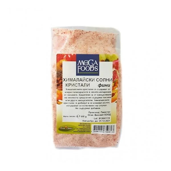 Хималайска сол фина  0,500 Mega Foods