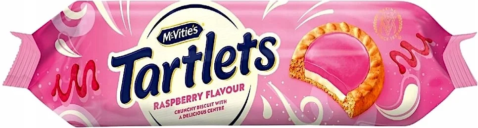 Бисквити Тарталети малина 0,100 McVities