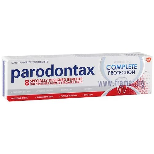 Паста за зъби Парадонтакс Complete Protection white 0.075