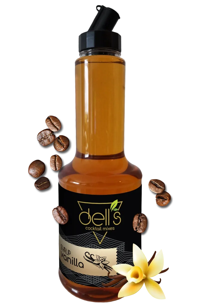 Сироп Barista с вкус на Ванилия 1л. Dell's