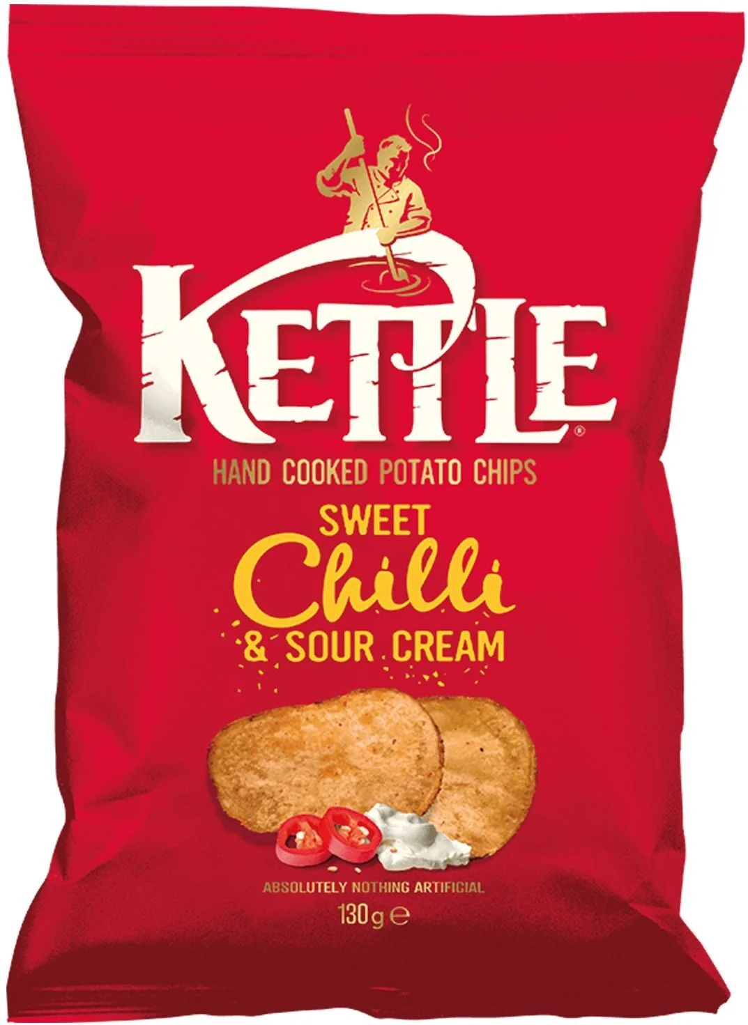 Чипс Kettle сладко чили сметана  0,130