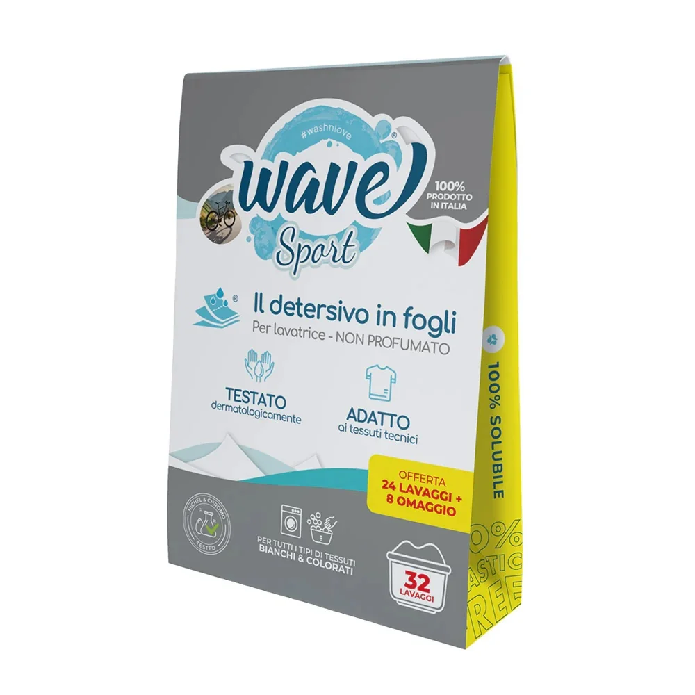 Препарат за пране ленти WAVE 32 бр. Спорт