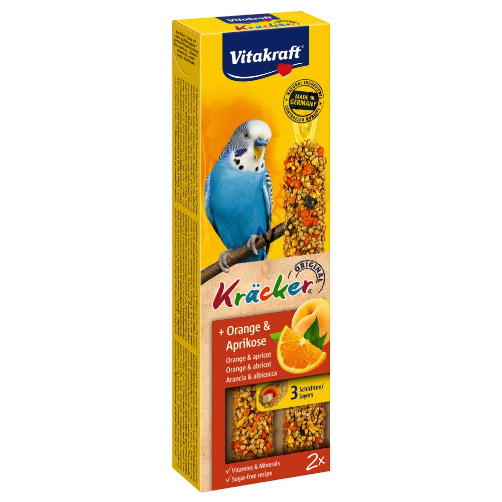 Крекери за папагали Vitakraft 0,060 портокал и кайсия