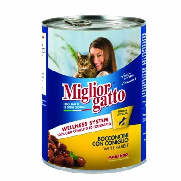 Котешка храна Заек 0,400 Miglior Gatto