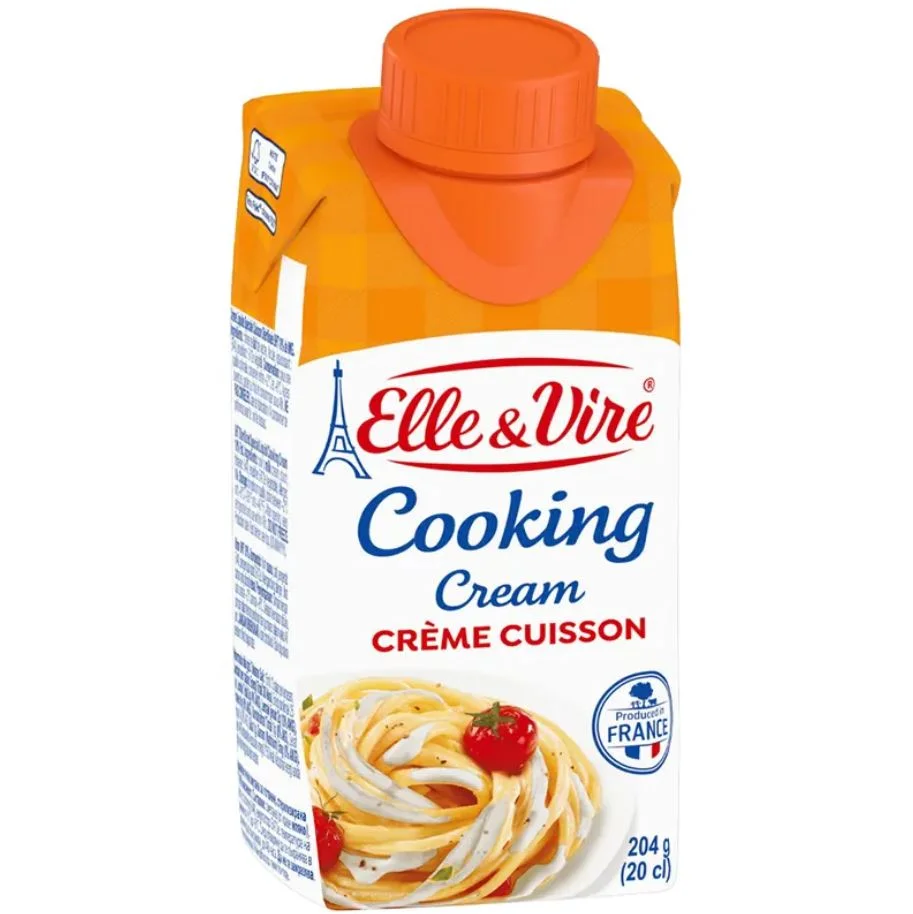 Сметана UHTФренска готварска 0,200 Elle&Vire 18%