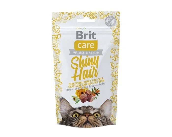 Brit Premium by Nature Care Cat 0,050 лакомство за красива козина