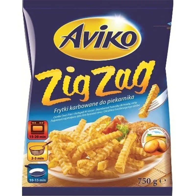 Бланширани картофи 0,450 Aviko