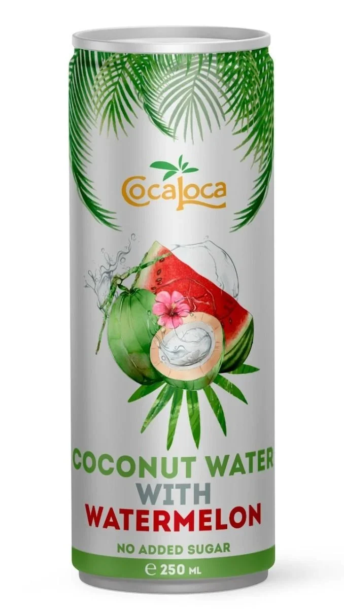 Кокосова вода с диня 0,250 CocaLoca