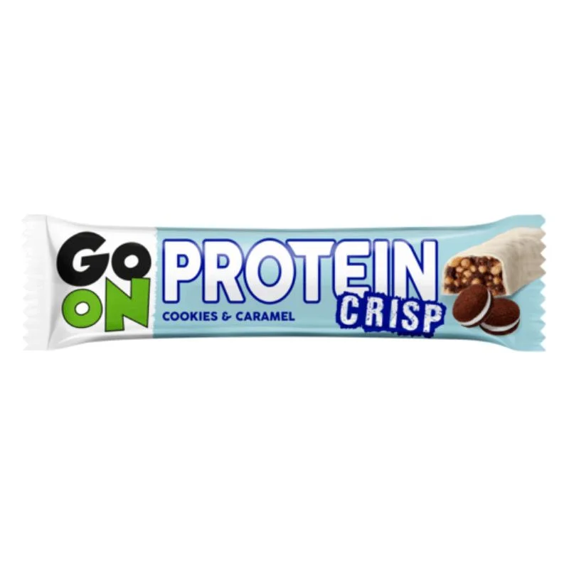Протеинов бар Crisp бисквити и карамел 0.050 Go On
