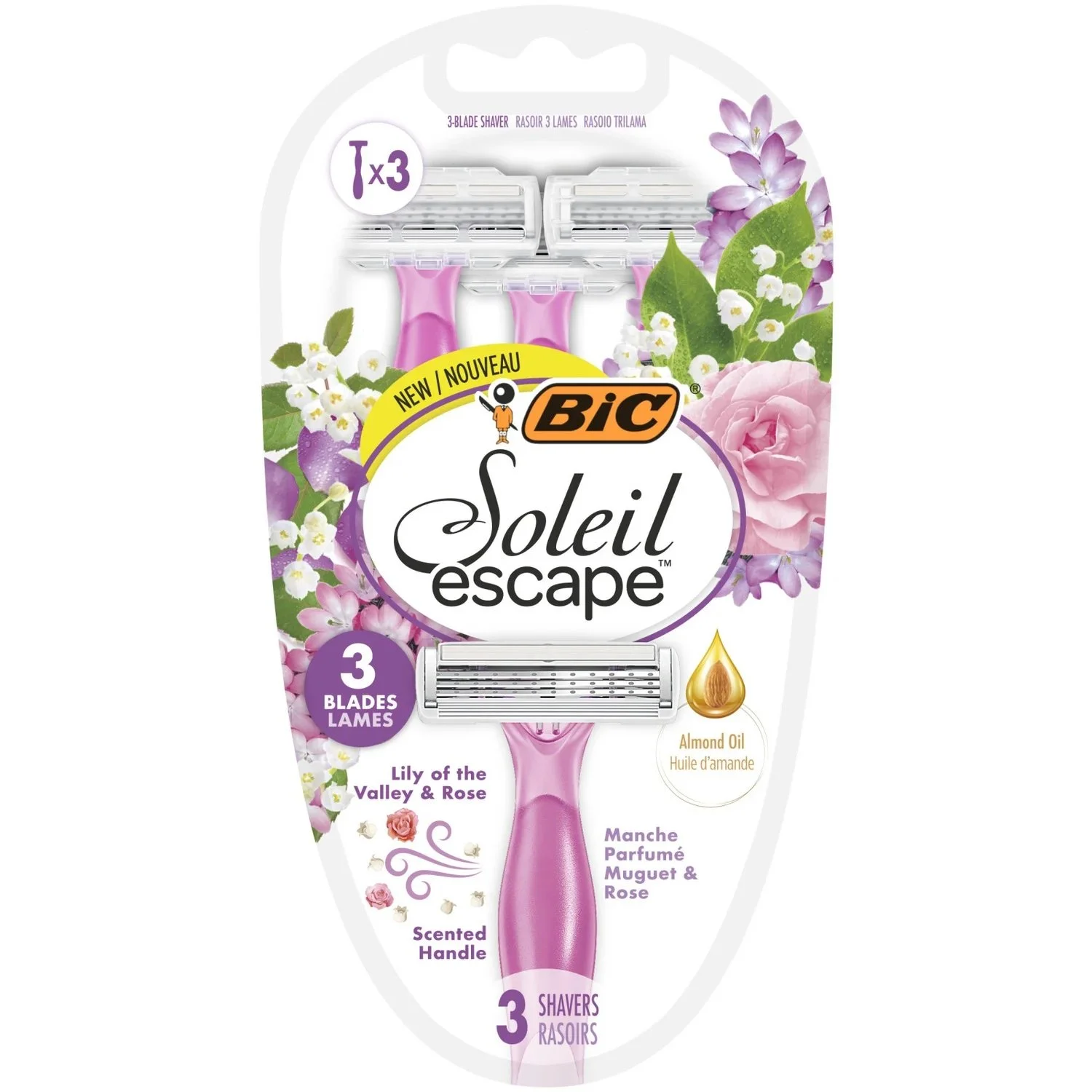 Самобръсначка BIC Soleil Escape 3 M