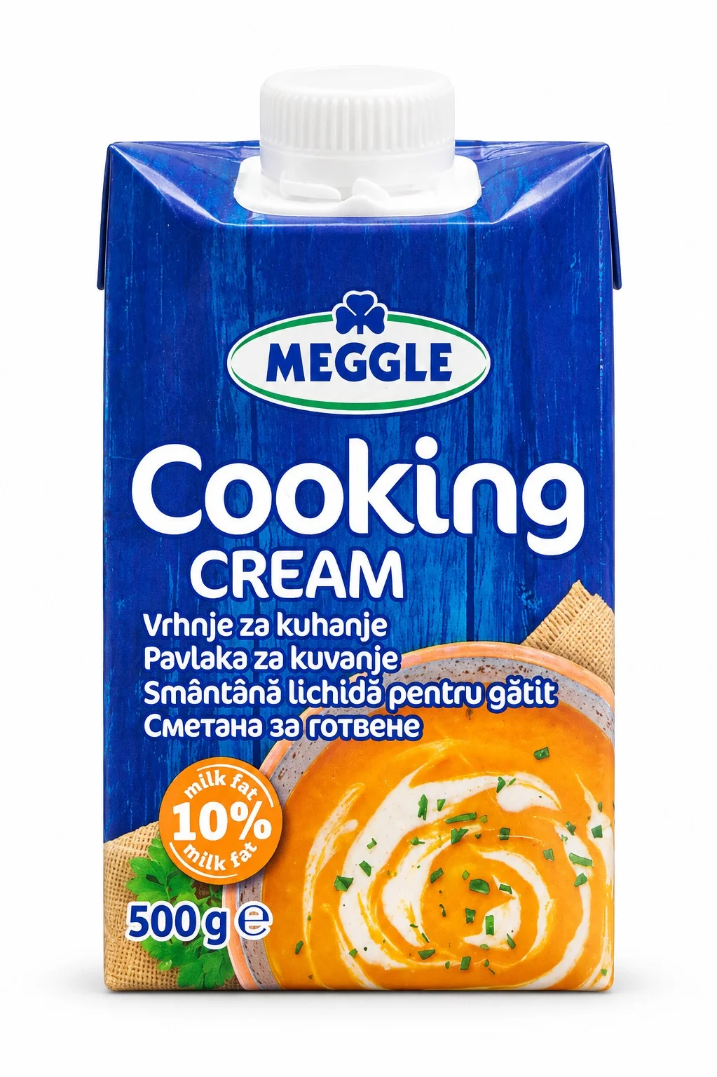 Готварска сметана 10% 0,500 Meggle