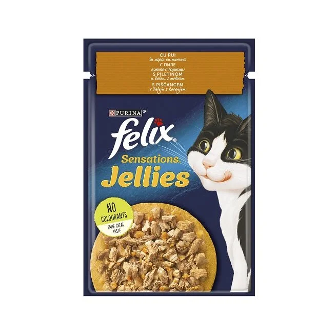 Purina Феликс Fantastic пауч 0,085 пиле и морков