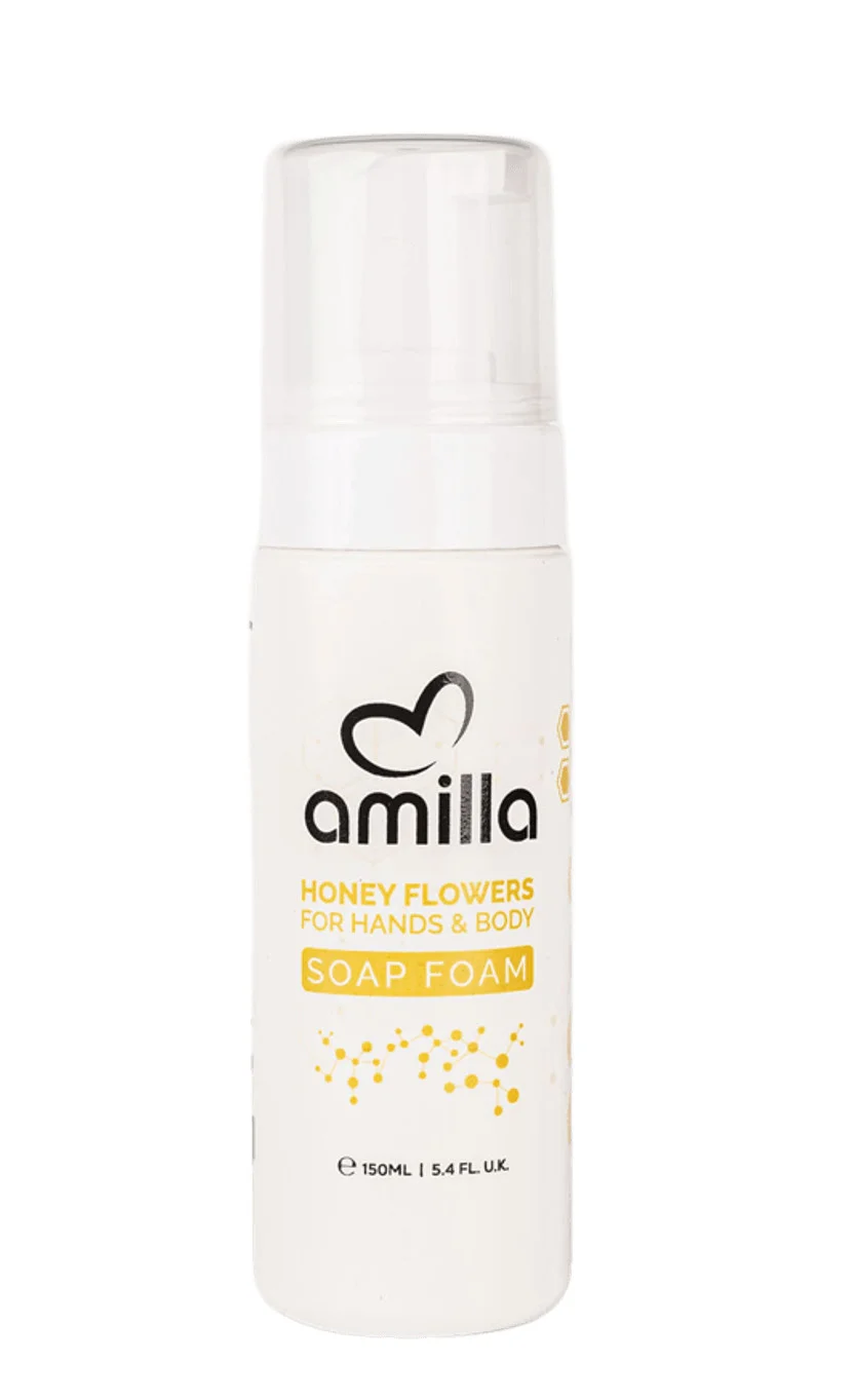 Пяна за ръце и тяло Honey Flowers 0,150 Amilla