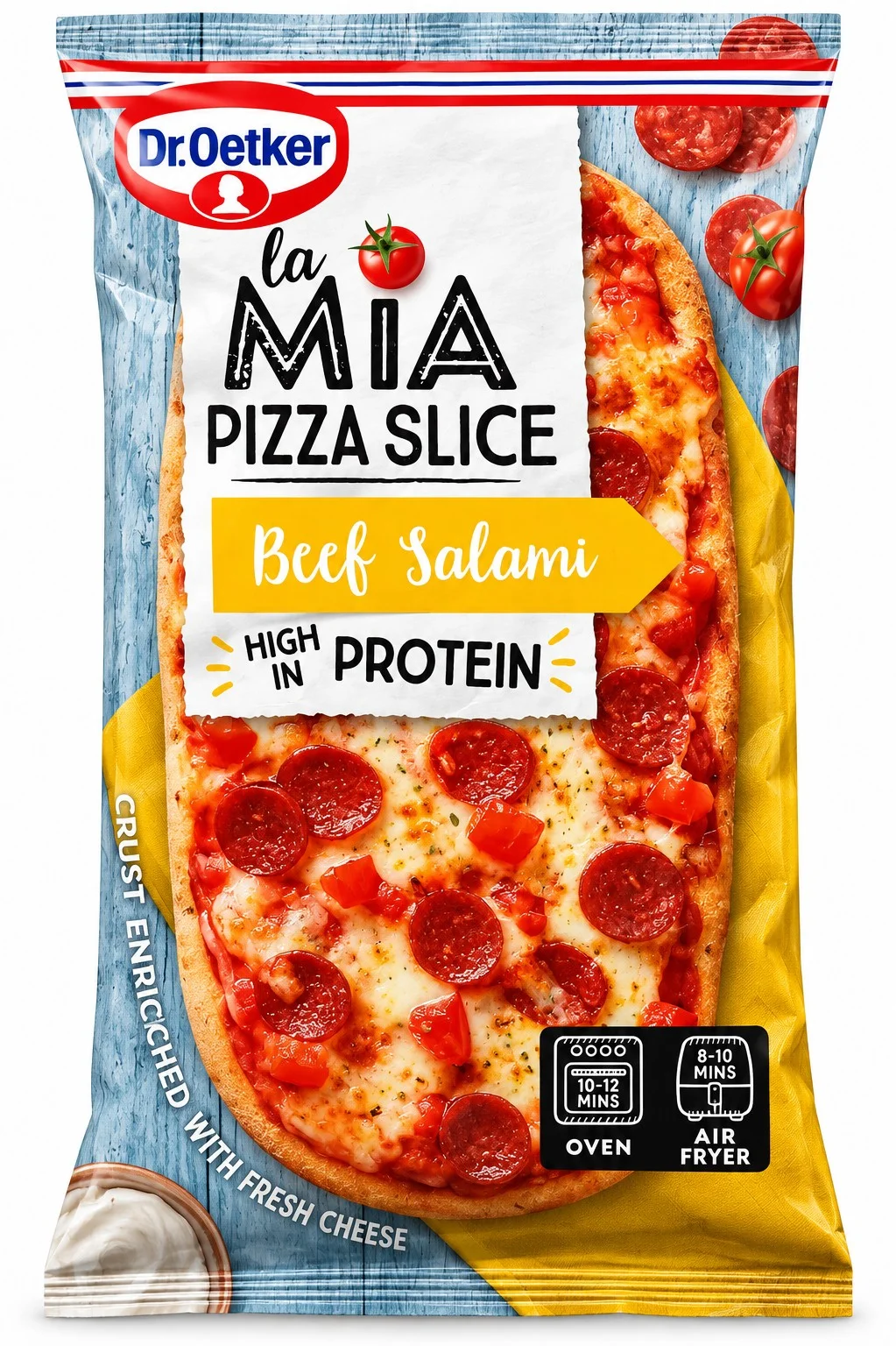 Пицети La Mia Pizza телешки салам 0,140 Dr.Oetker